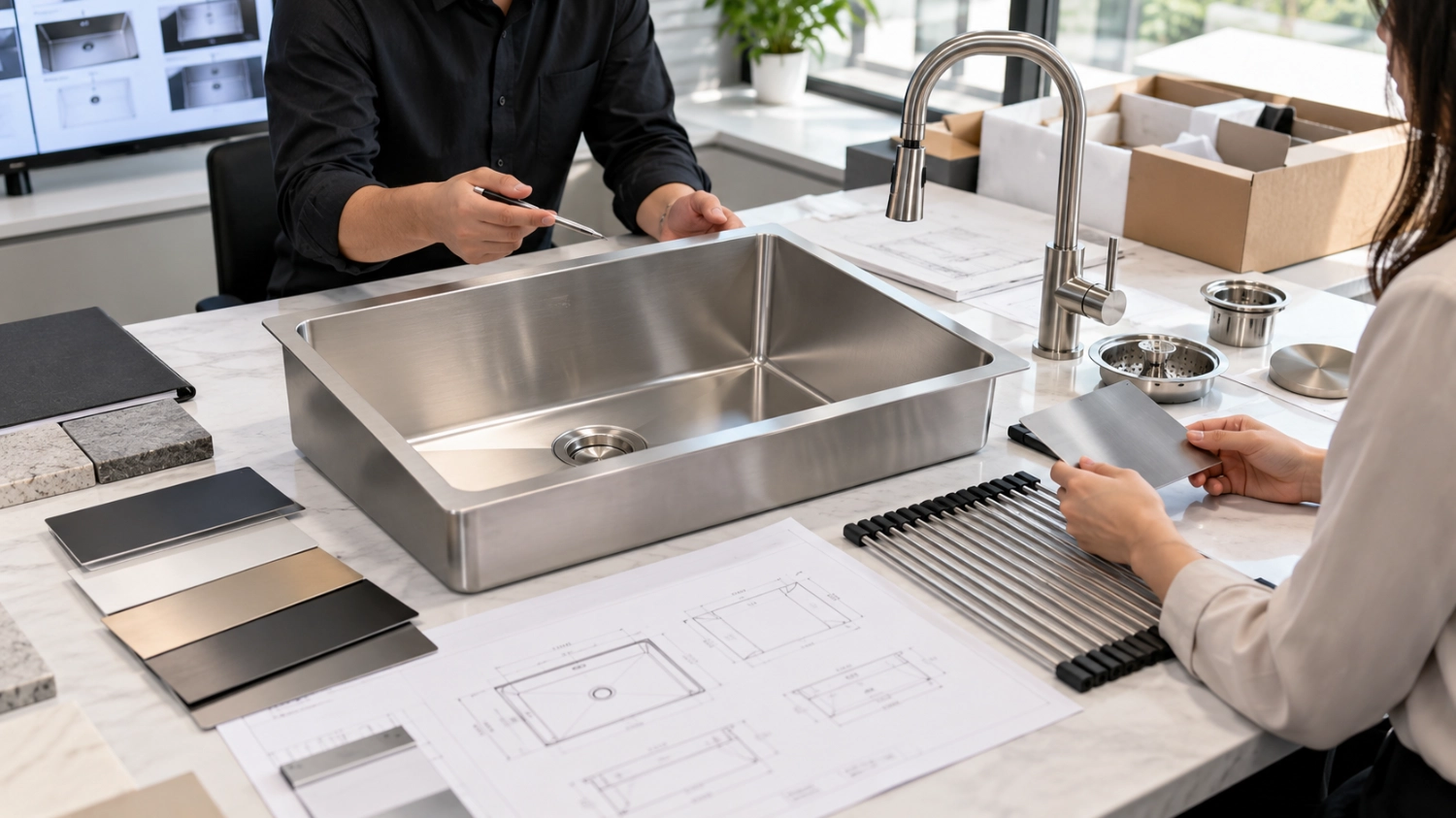 Kitchen sink product development and specification planning